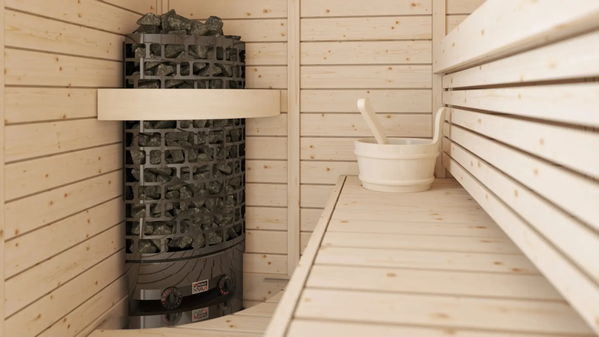 Wellness solutions UAE — sauna, steam and ice bath recovery room supplied and installed by Raymond Sport in Dubai