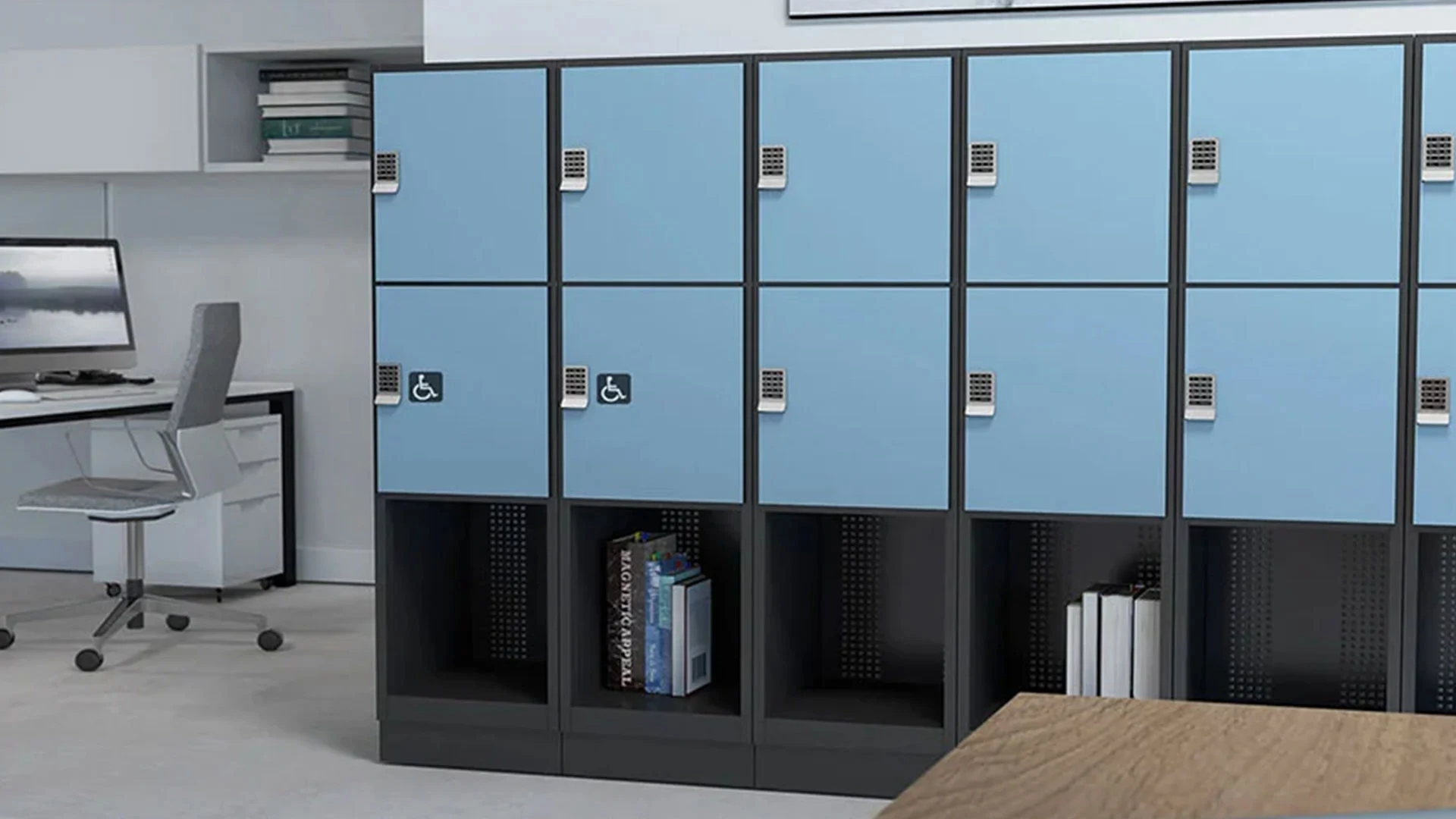 Lockers supplier UAE — gym and changing room lockers supplied and installed by Raymond Sport in Dubai