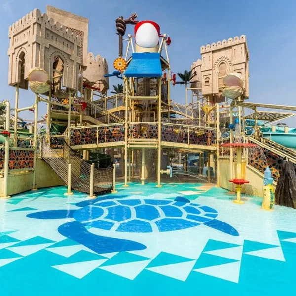 Aquatic safety flooring installation